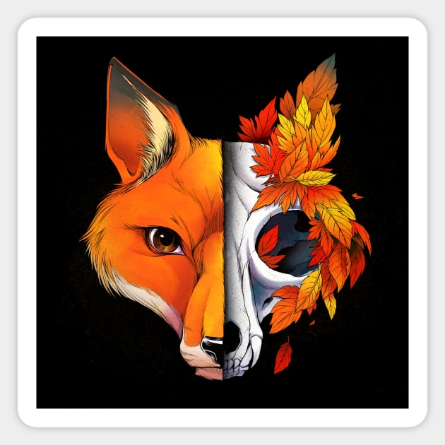 Autumn Fox Sticker by Tobe_Fonseca